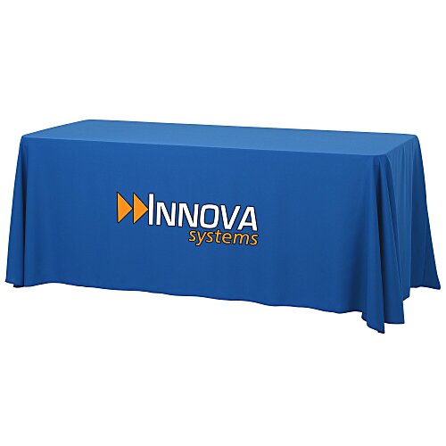 Serged Open-Back Table Throw with Pocket - 6 feet Main Image