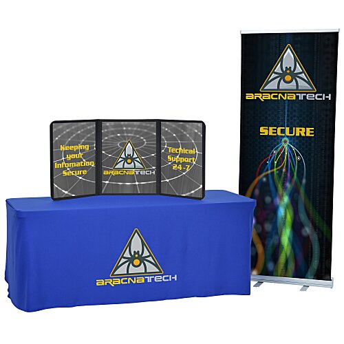 Dynamo Tabletop Display Kit - 4' - Full Color Main Image