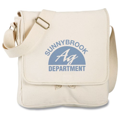 Organic Vertical Mini Messenger Bag Main Image