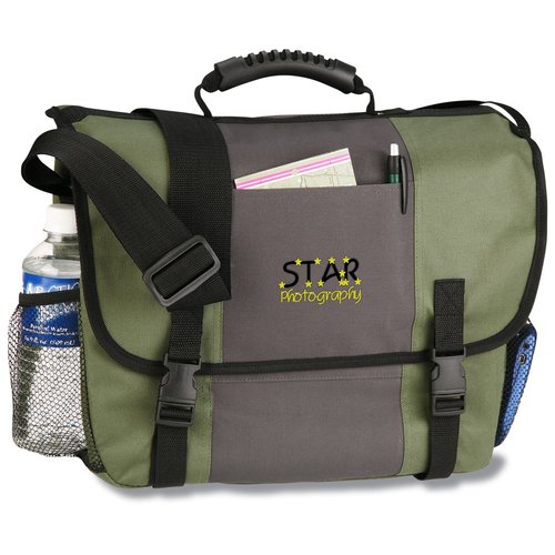 4imprint Messenger Bag - Embroidered Main Image