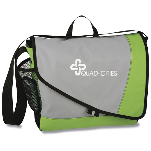 Color Block Messenger Bagg Main Image