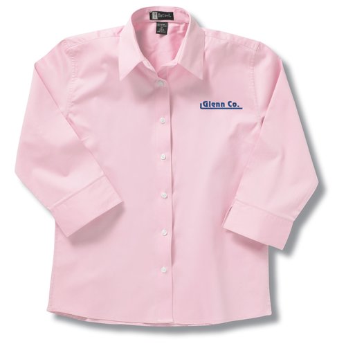 Easy Care 3/4 Sleeve Dress Shirt - Ladies' Main Image