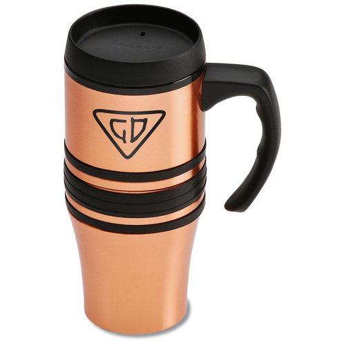 Presa II Color Plated Stainless Steel Mug - 16 oz. Main Image