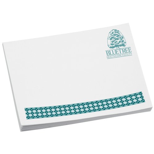 Post-it® Notes - 3x4 - Exclusive - Argyle - 50 Sheet Main Image