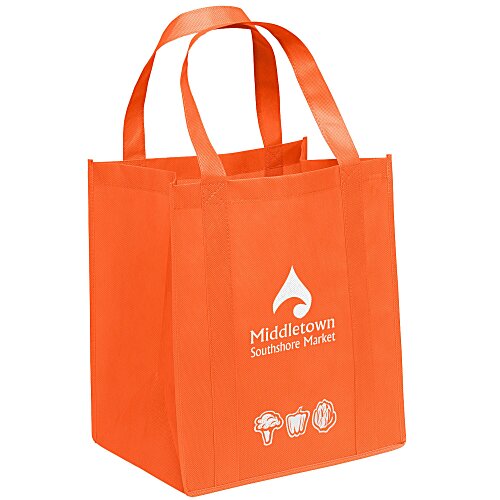 Veggie Print Big Thunder Tote - 15 inches x 13 inches Main Image