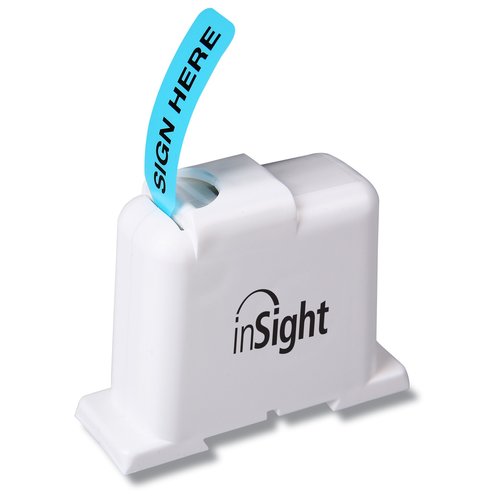 Flag Dispenser w/ Flags - Sign Here – Opaque Main Image