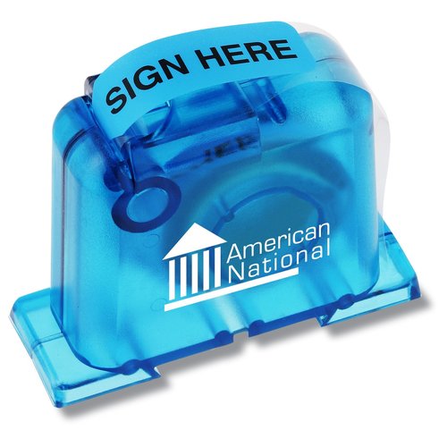 Flag Dispenser w/ Flags - Sign Here – Translucent Main Image