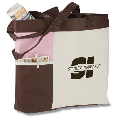 Color Block Tote Main Image