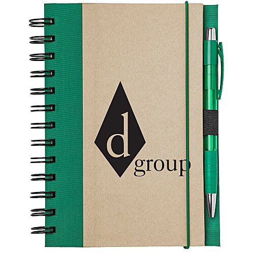 Recycled Color Spine Spiral Notebook Main Image
