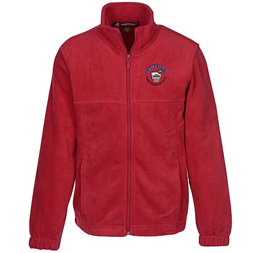 Harriton Full-Zip Fleece - Youth Main Image