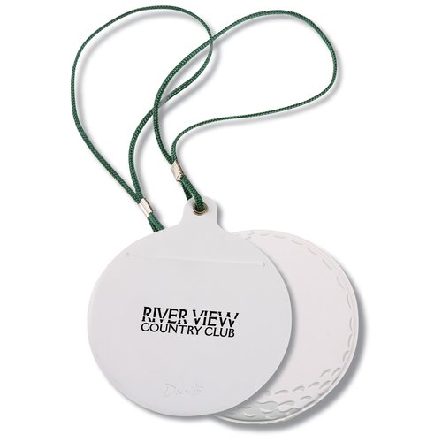 SportMates Privacy Bag Tag - Golf Ball Main Image