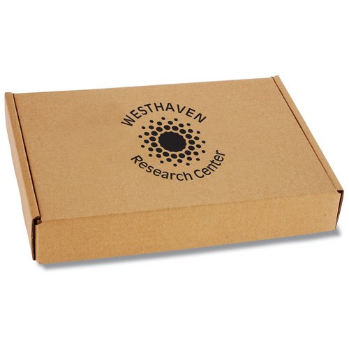 Recycled Cardboard Box - Fold-Over Lid Main Image