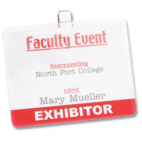 Stock Badgeholder - Closeout Main Image