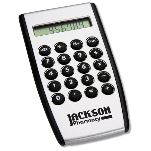 Palm Calculator - Silvertone Main Image