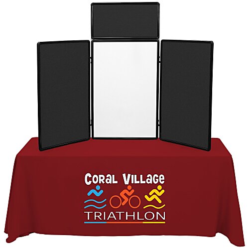 Show N Write Tabletop Display Kit - 6 feet - Blank Main Image