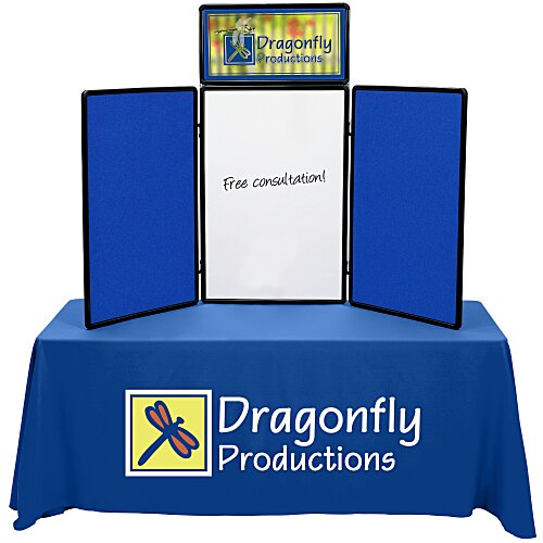 Show N Write Tabletop Display Kit - 6 feet - Header Main Image