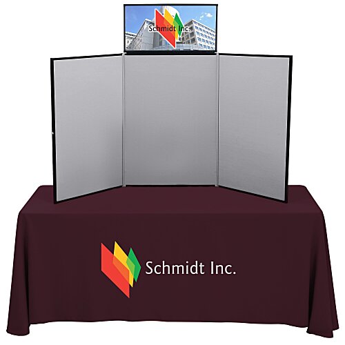 Fold N Go Tabletop Display Kit - 6'- Header Main Image