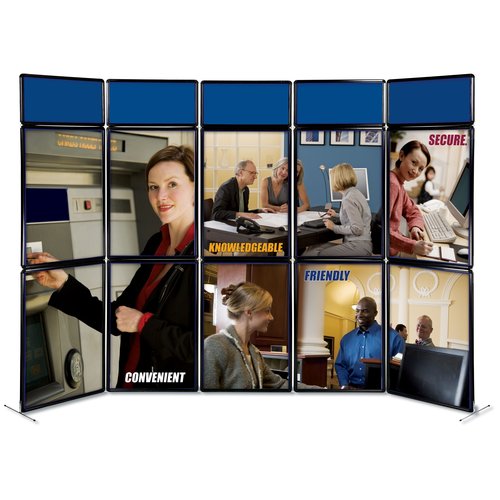 Show 'N' Fold Floor Display - 10' - Full Color Main Image