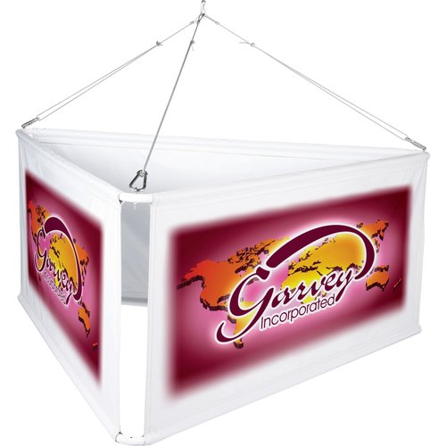 3-Sided Hanging Banner Display - 6' Main Image