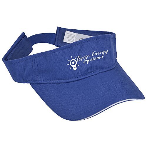 Lightweight Brushed Twill Visor Main Image