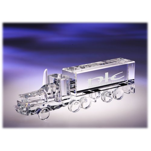 Optical Crystal Truck Award Main Image