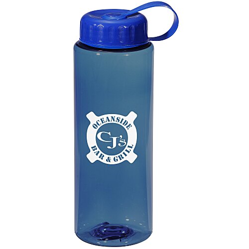 Guzzler Sport Bottle with Tethered Lid - 32 oz. Main Image