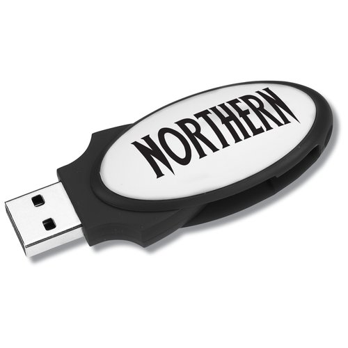 Oval Swing USB Drive - 1GB Main Image