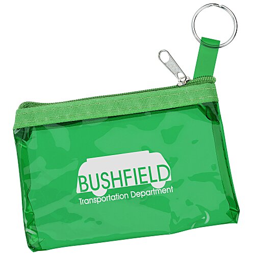 Key Ring Zippered Pouch Main Image