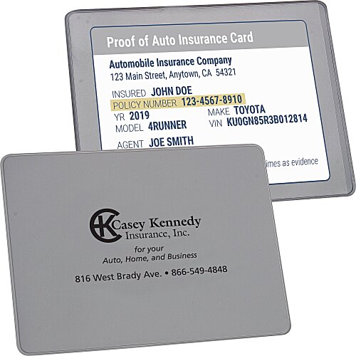 Proof of Insurance Holder Main Image