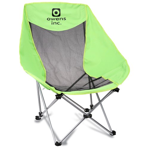 Folding Oversized Mesh Chair w/ Carrying Bag Main Image