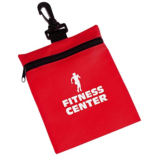 Non-Woven Zippered Pouch Main Image