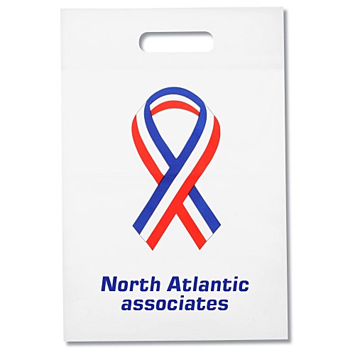 Ribbon Die Cut Bag - Patriotic Main Image
