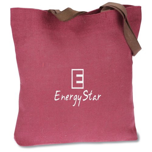 Jute Shopper Tote Main Image