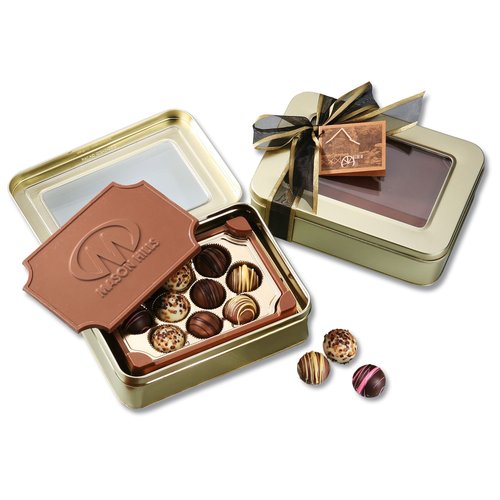 Milk Chocolate Box w/Truffles - Large Main Image
