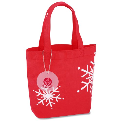 Frost Mini Holiday Tote - 8" x 8-1/4" Main Image