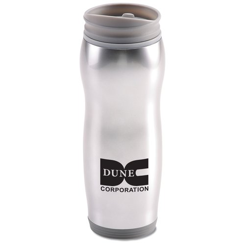 Metallic Curved Tumbler - 16 oz. Main Image
