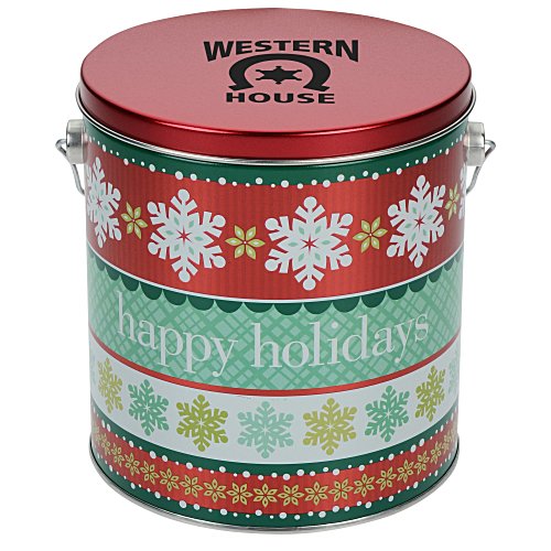 3-Way Popcorn Tin - Design - 1 Gallon Main Image