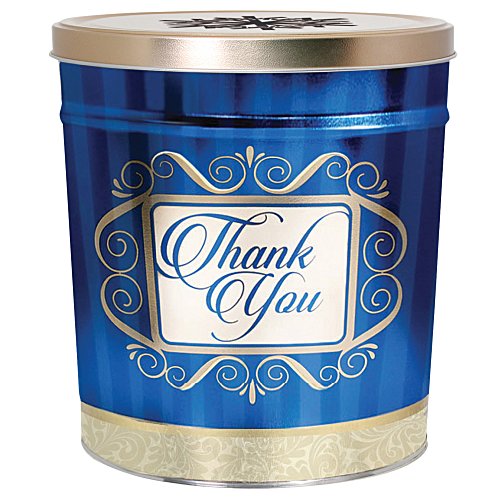 3-Way Popcorn Tin - Design - 3-1/2 Gallon Main Image