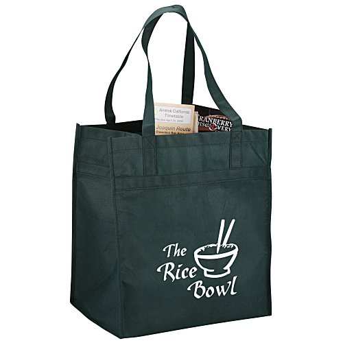 Polypropylene Reusable Grocery Bag - 15" x 13" Main Image