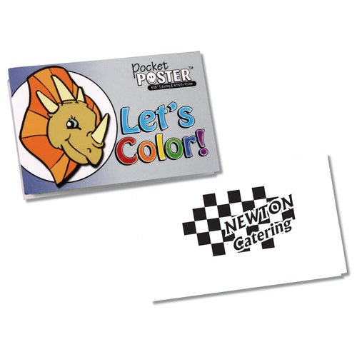 Pocket Poster - Let's Color Main Image