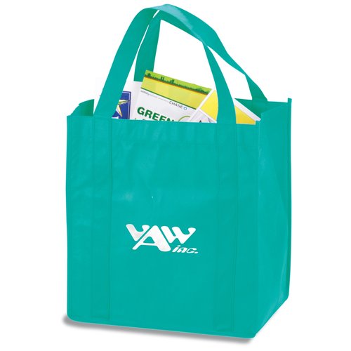 Polypropylene Shopping Tote - 13" x 12" Main Image