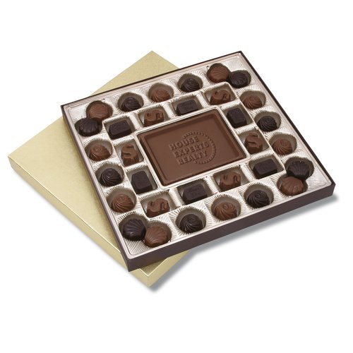 Boxed Chocolates - 16 oz. - Thank You & Dollar Sign Main Image
