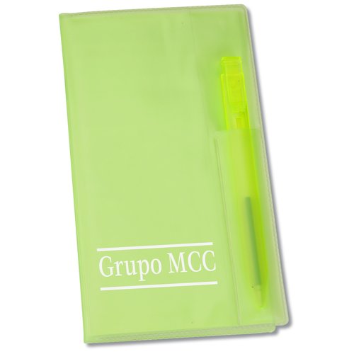 Monthly Pocket Planner w/Pen - Translucent - Spanish Main Image