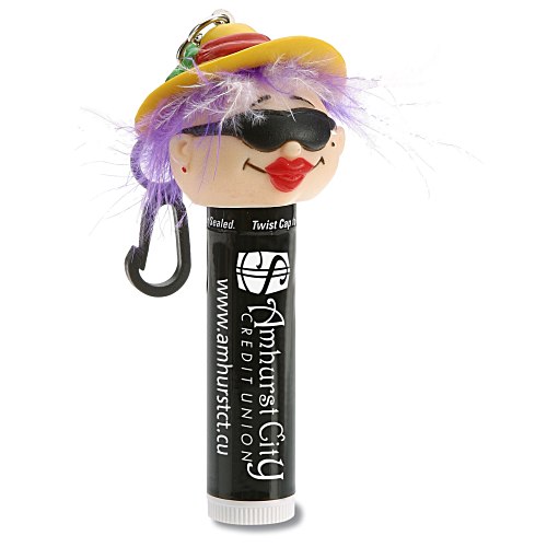 Goofy Clipz Holder with Lip Balm - Beach Lady Main Image