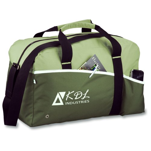 Two-Tone Duffel Bag - Recycled Main Image