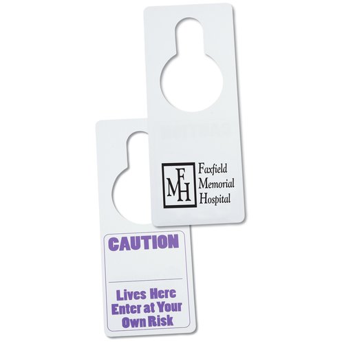 Baby Graphics Door Hanger - Caution Main Image