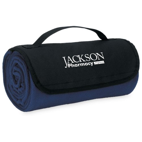 Roll-Up Throw Blanket w/Black Flap Main Image