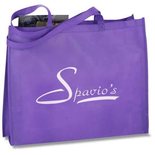 Gusseted Polypropylene Tote - 20" x 16" - 24 hr Main Image