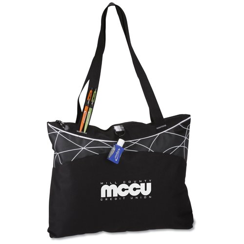 Wild Lines Zippered Tote Main Image
