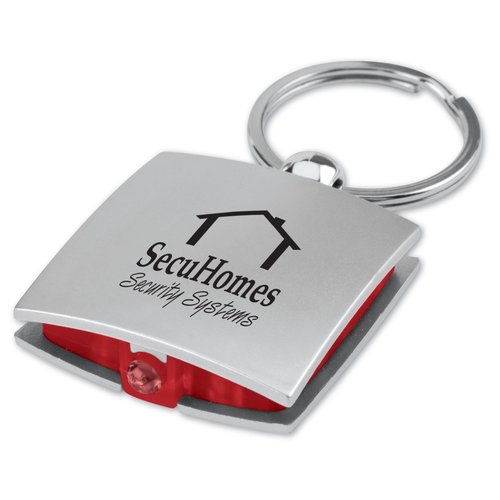 Square Light Key Tag Main Image